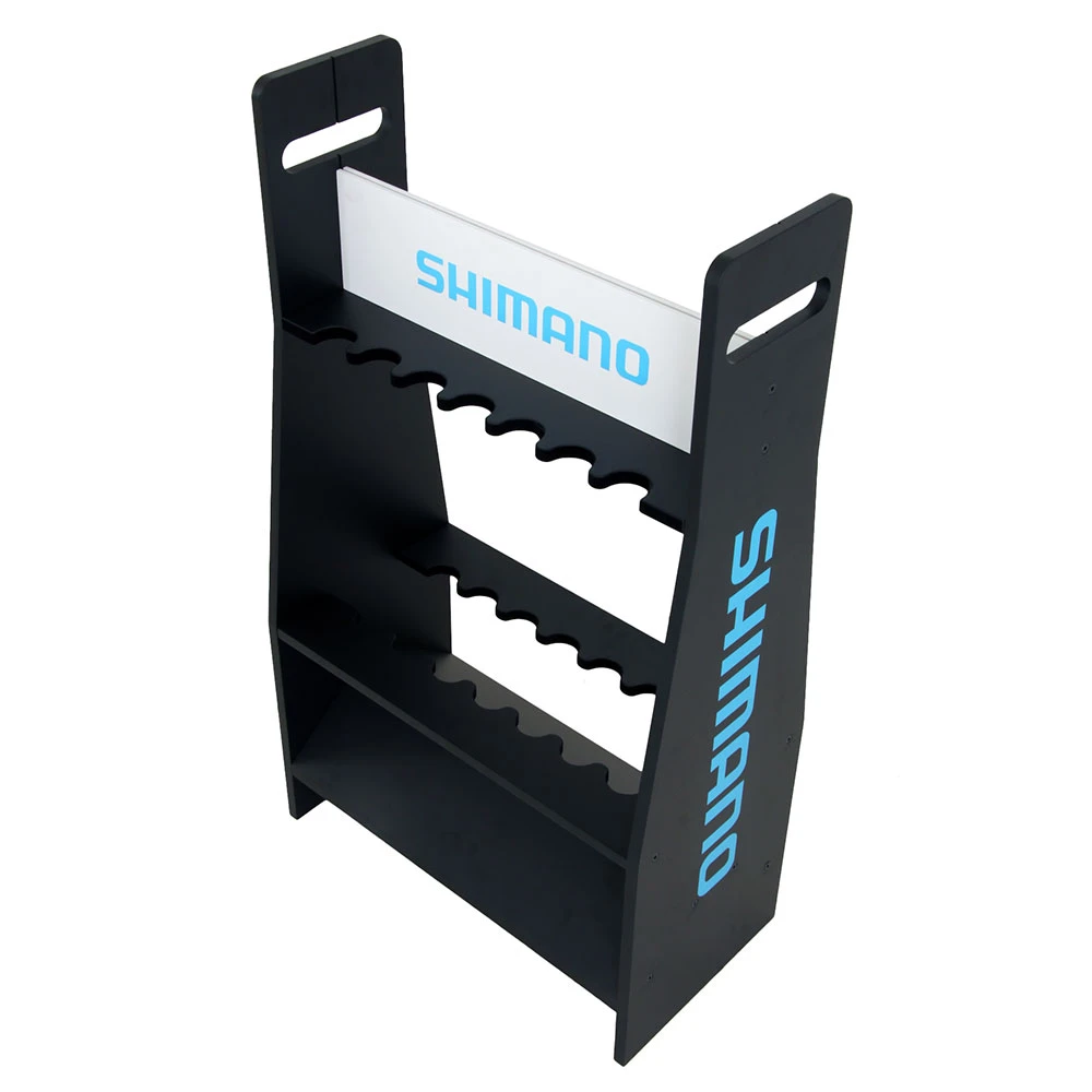 Shimano Rod Rack 14pc Matte Black/White 4 Shimano Rod Rack 14pc Matte Black/White - Image 2