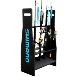Shimano Rod Rack 14pc Matte Black/White 9 Shimano Rod Rack 14pc Matte Black/White -Shimano 149640 5 n