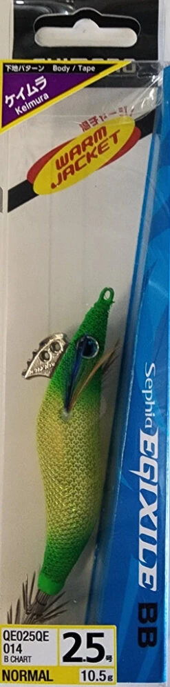 Shimano Sephia Egixile BB 2.5 014 B Chart EGBB25-014