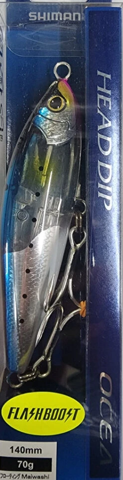 Shimano Ocea Head Dip 140F Flash Boost 70g Stickbait Lure Maiwashi