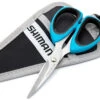 Shimano Brutas Silver Nickel 5in Braid Scissors W/ Sheath -Shimano shimano brutas silver nickel 5in braid scissors 49221.1651361620