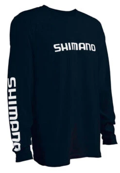 Shimano Logo Cotton Long Sleeve T-Shirts -Shimano shimano logo cotton long sleeve t shirts 18403.1651243776